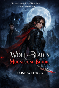 Cover of Wolf and Blades: Moonbound Blood